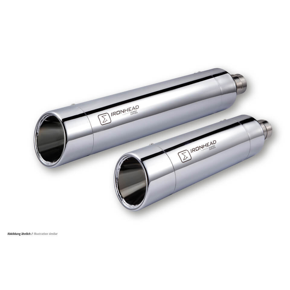 IRONHEAD Silenciador trasero ROYAL ENFIELD Bala 350-500