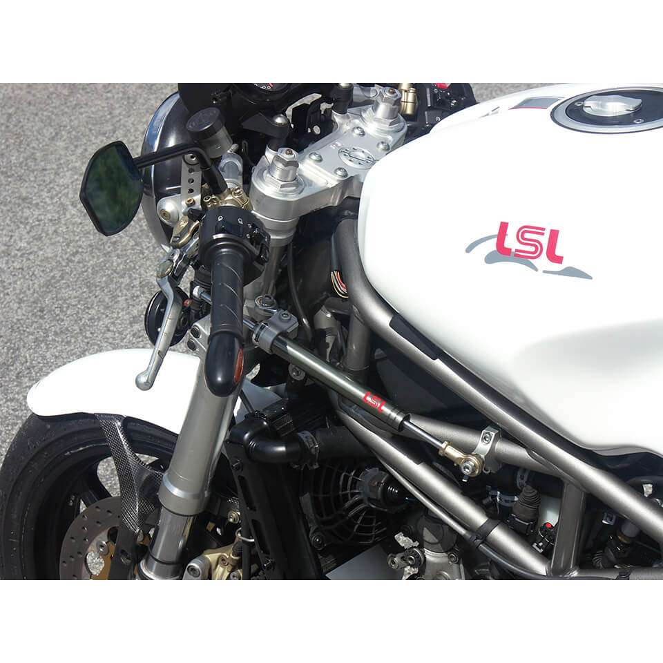LSL Lenkungsdämpfer Kit DUCATI Monster/S4 01-, titan, silber, silber