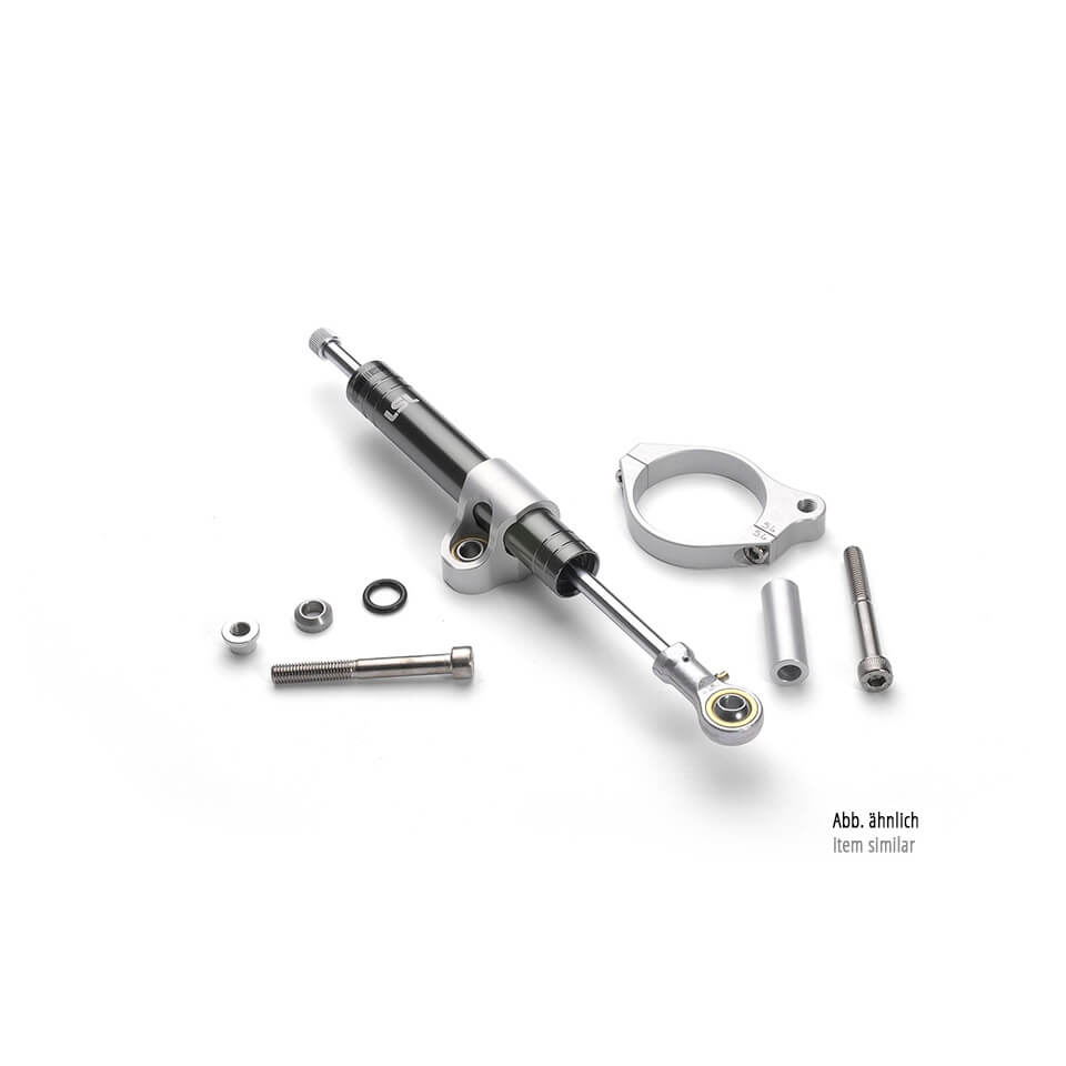 LSL Steering damper kit SUZUKI SV 1000 N/S, titanium, silver, silver