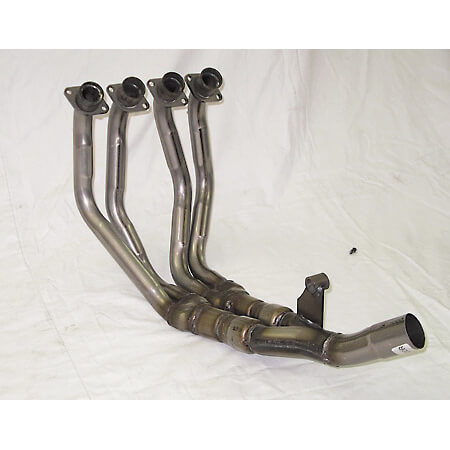 DELKEVIC Elbow, stainless steel, HONDA CBR 600 F, 01-02, silver, silver