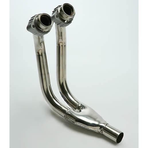 DELKEVIC Manifold, stainless steel, YAMAHA TDM 850, silver, silver