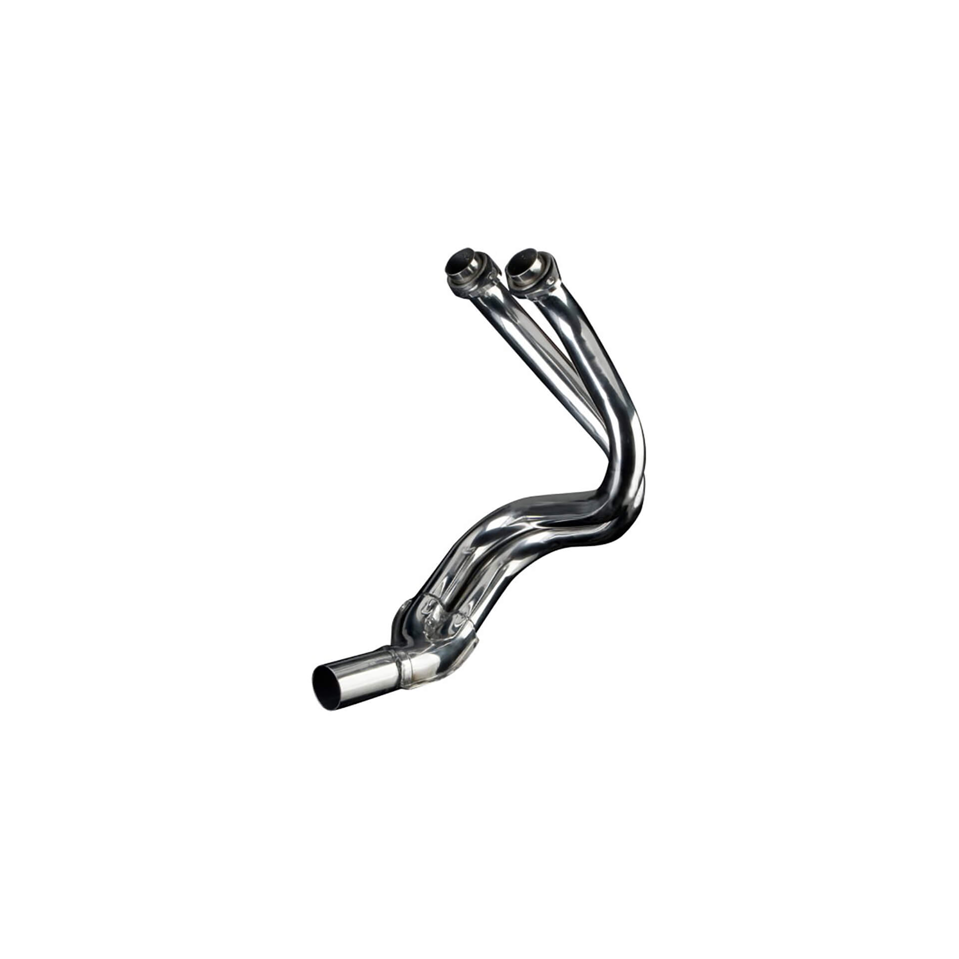 DELKEVIC Manifold, ER 6 N/ER 6 F, 05-11, KLE 650 Versys, 06-14, silver, silver