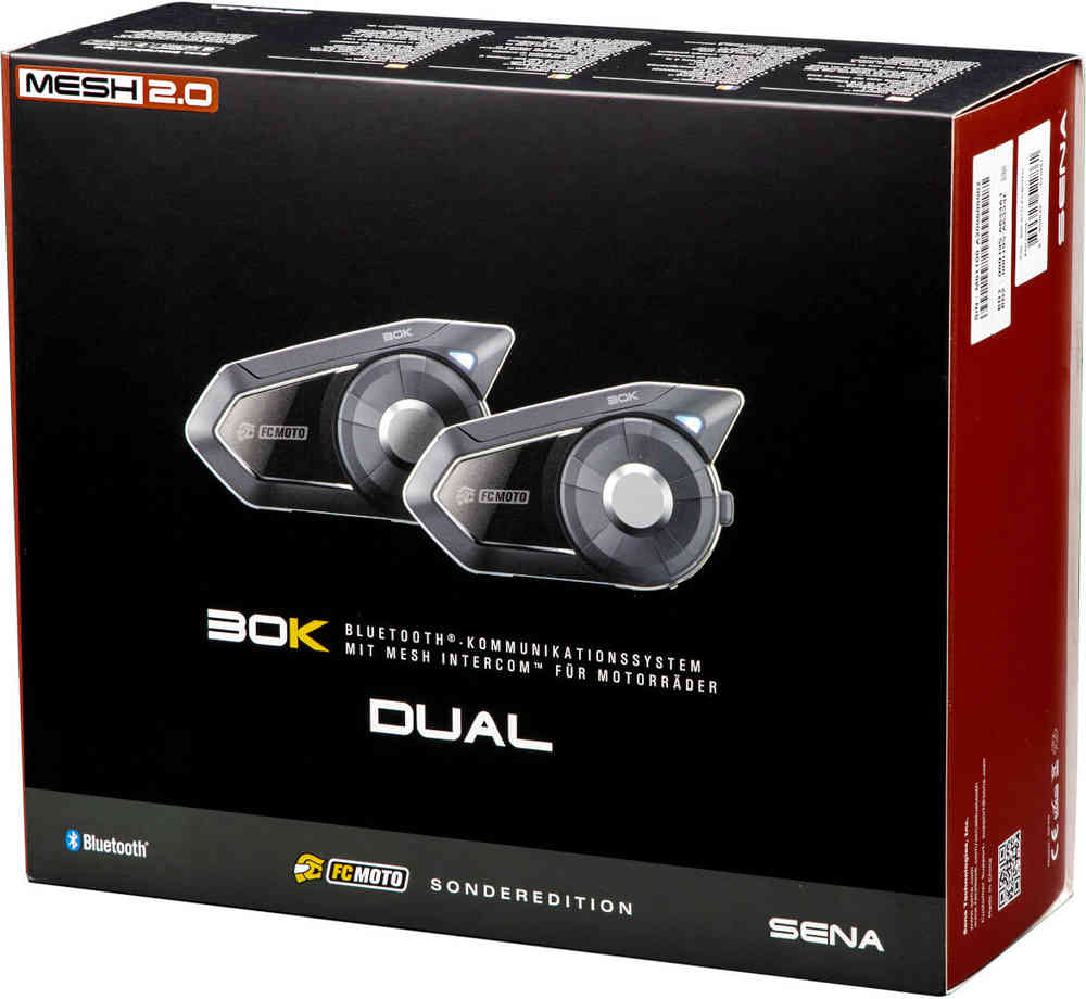 Sena 30K FC-Moto Edition Bluetooth Communication System Double Pack buy  cheap ▷ FC-Moto