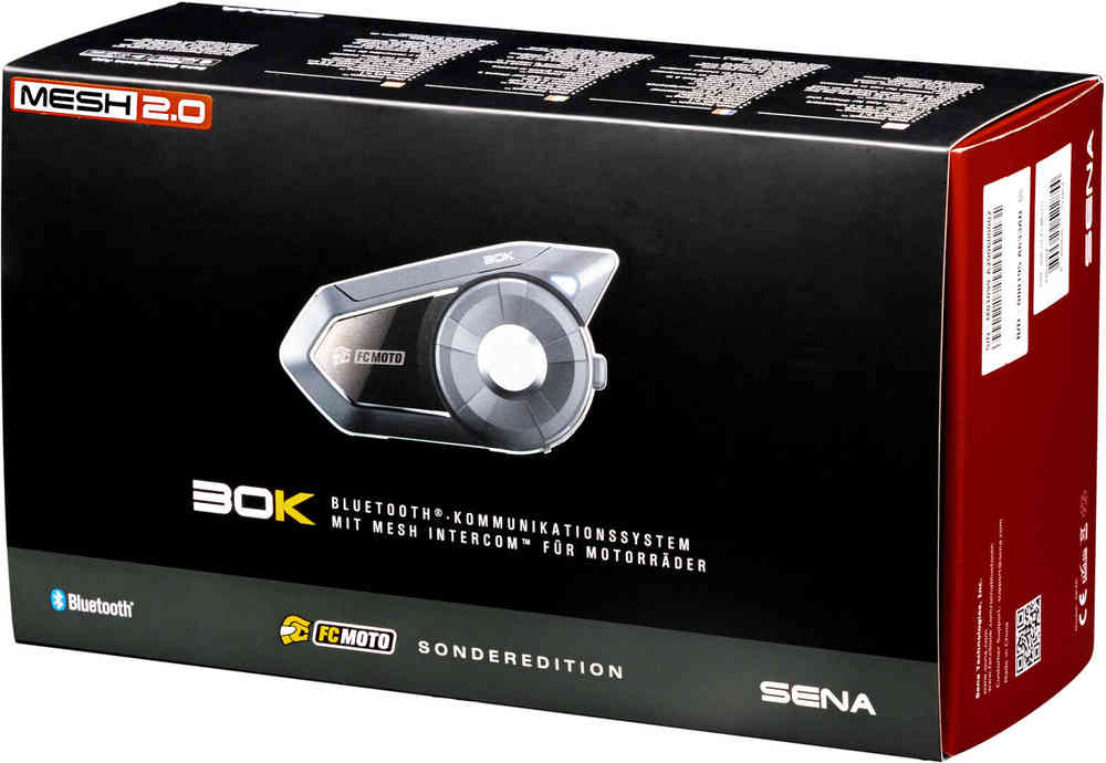 Sena 30K FC-Moto Edition Komunikační systém Bluetooth v jednom balení