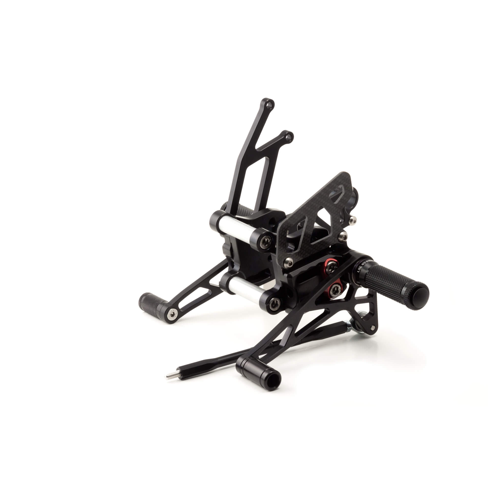 Levier de frein de rechange LSL pour l’appuie-pieds 118A023RRRT, noir