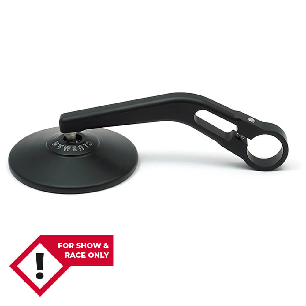 CLUBMAN for LSL handlebar end mirror, black, black