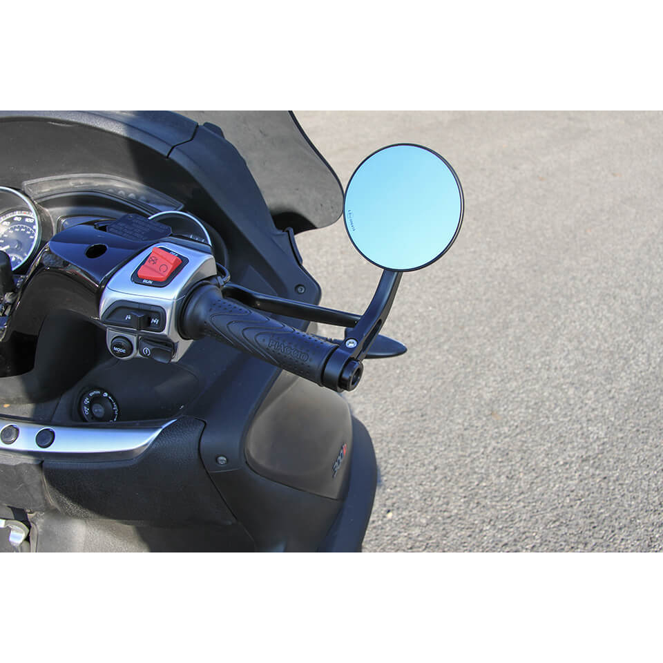 CLUBMAN for LSL handlebar end mirror, black, E-approved, black