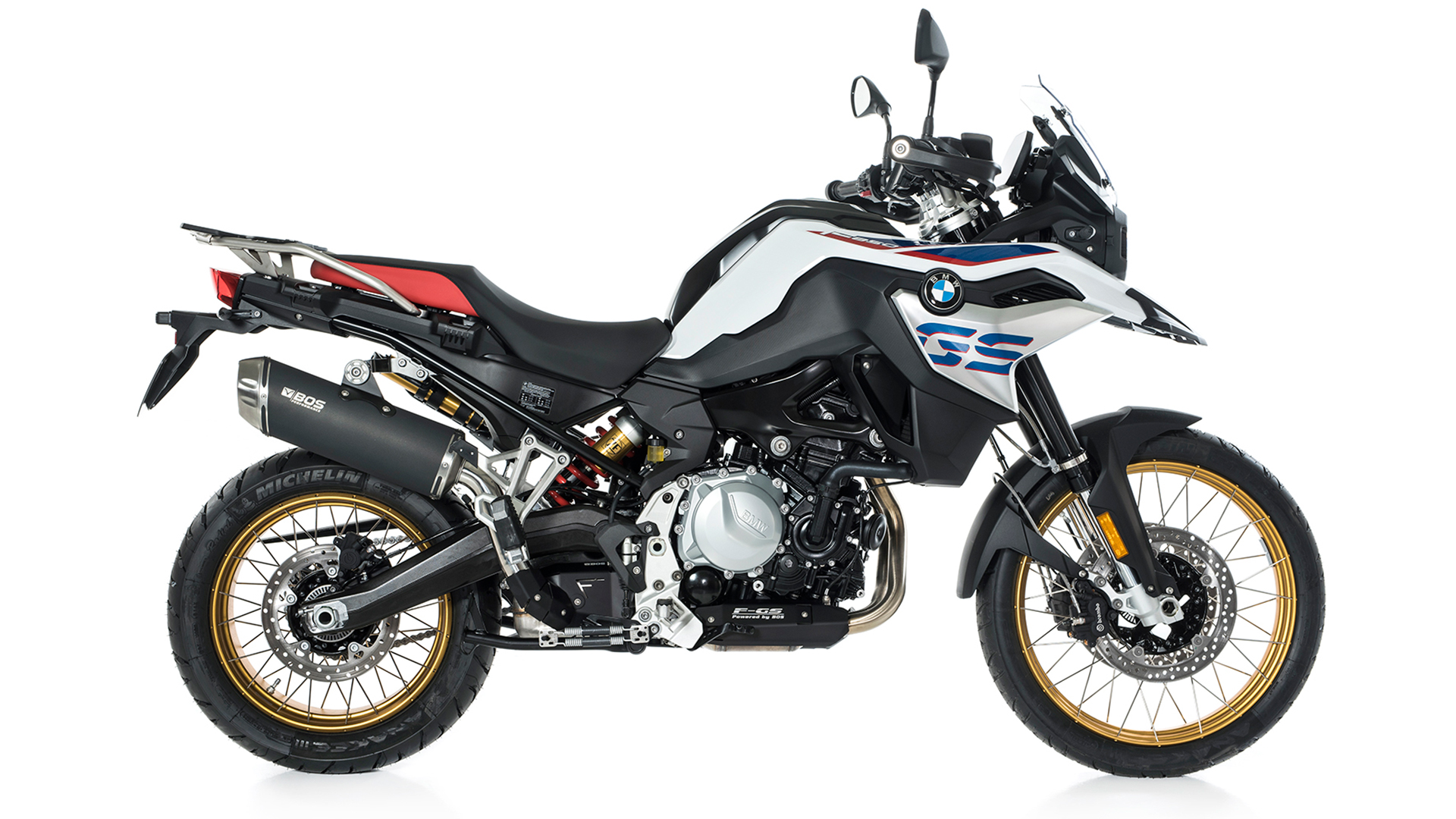 rear silencer, BMW F 750 GS / F 850 GS 