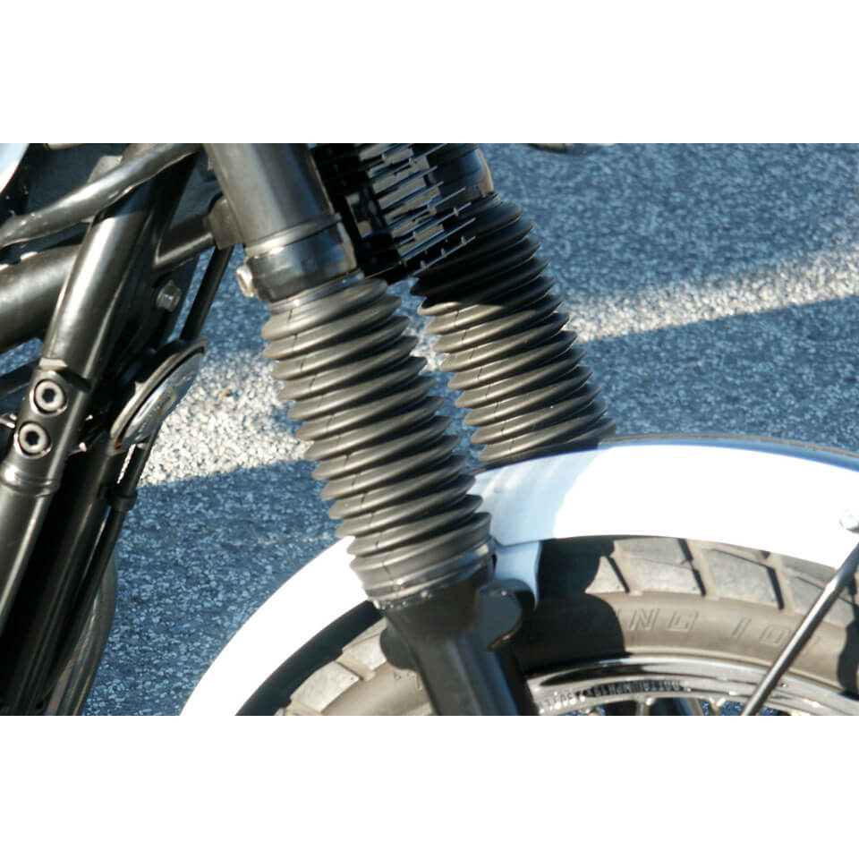 LSL Bellows TRIUMPH Bonneville, black, black