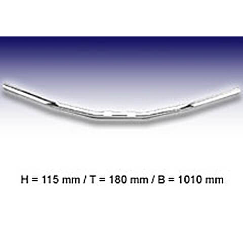 FEHLING Flyer-Bar Large 1 inch, silver, silver