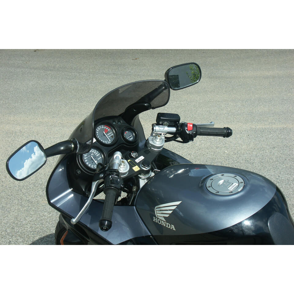 LSL Handlebar end Tour-Match, CBR 600F, 91-98 (PC25/31), silver, silver