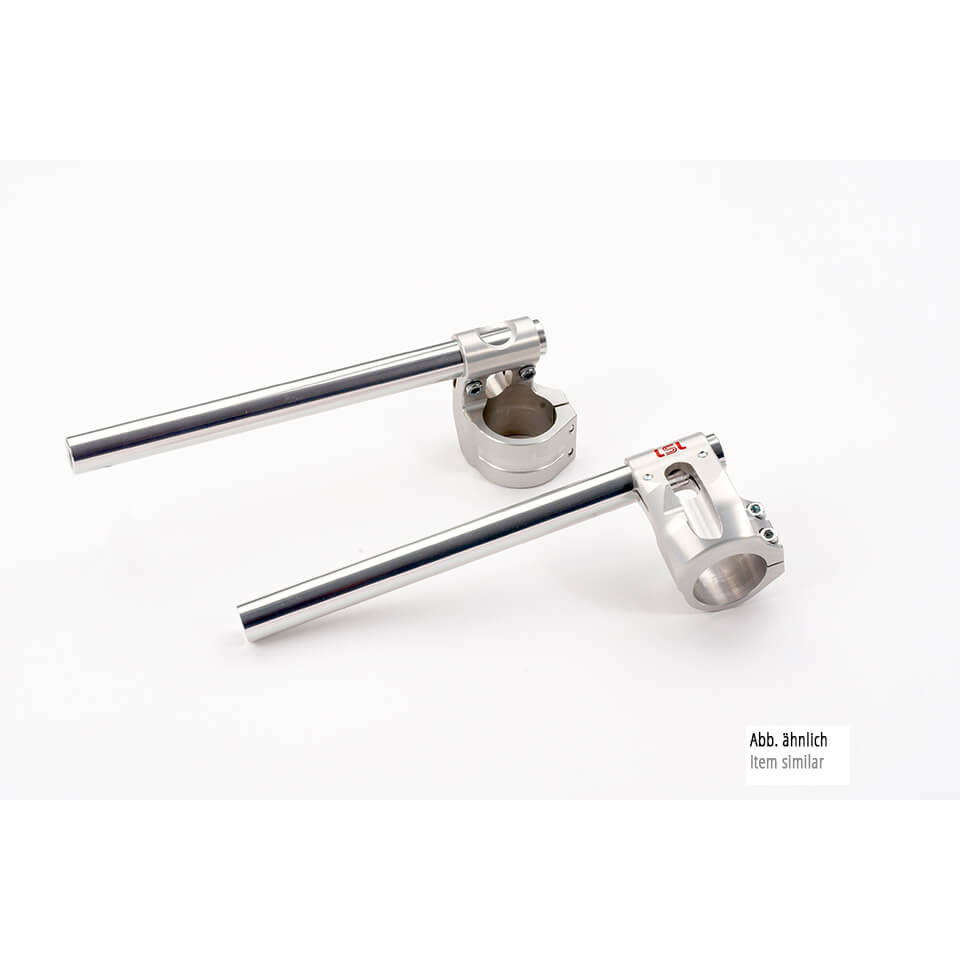 LSL Handlebar end Tour-Match, YZF-R1, 98-01, silver, silver