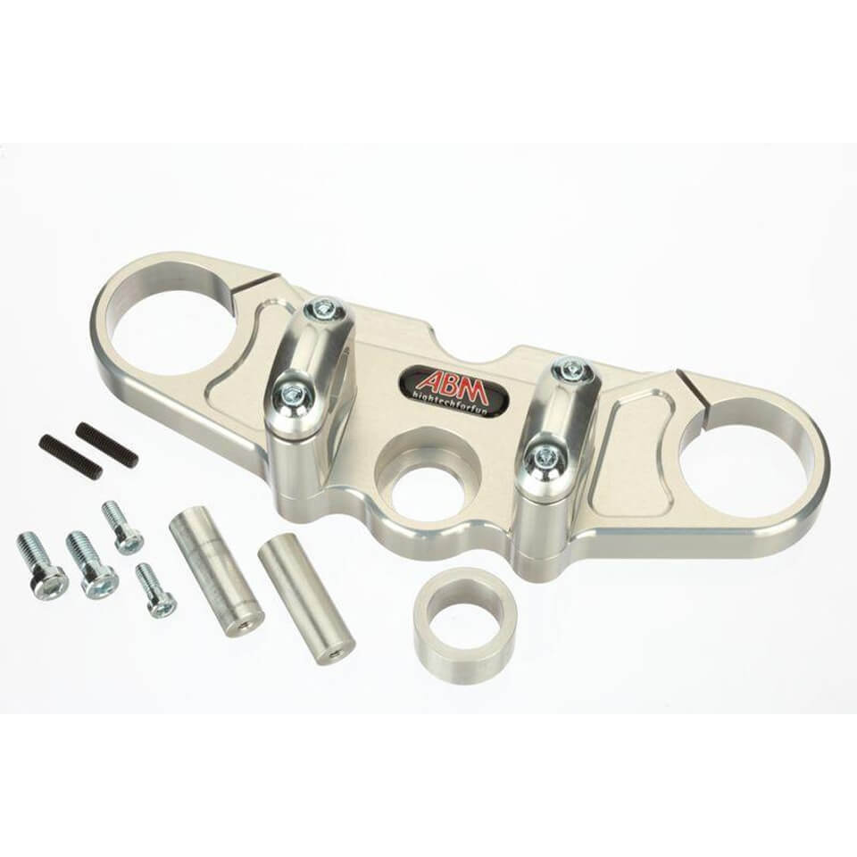 ABM Superbike triple clamps ZX-9 R, 98-99, silver - buy cheap