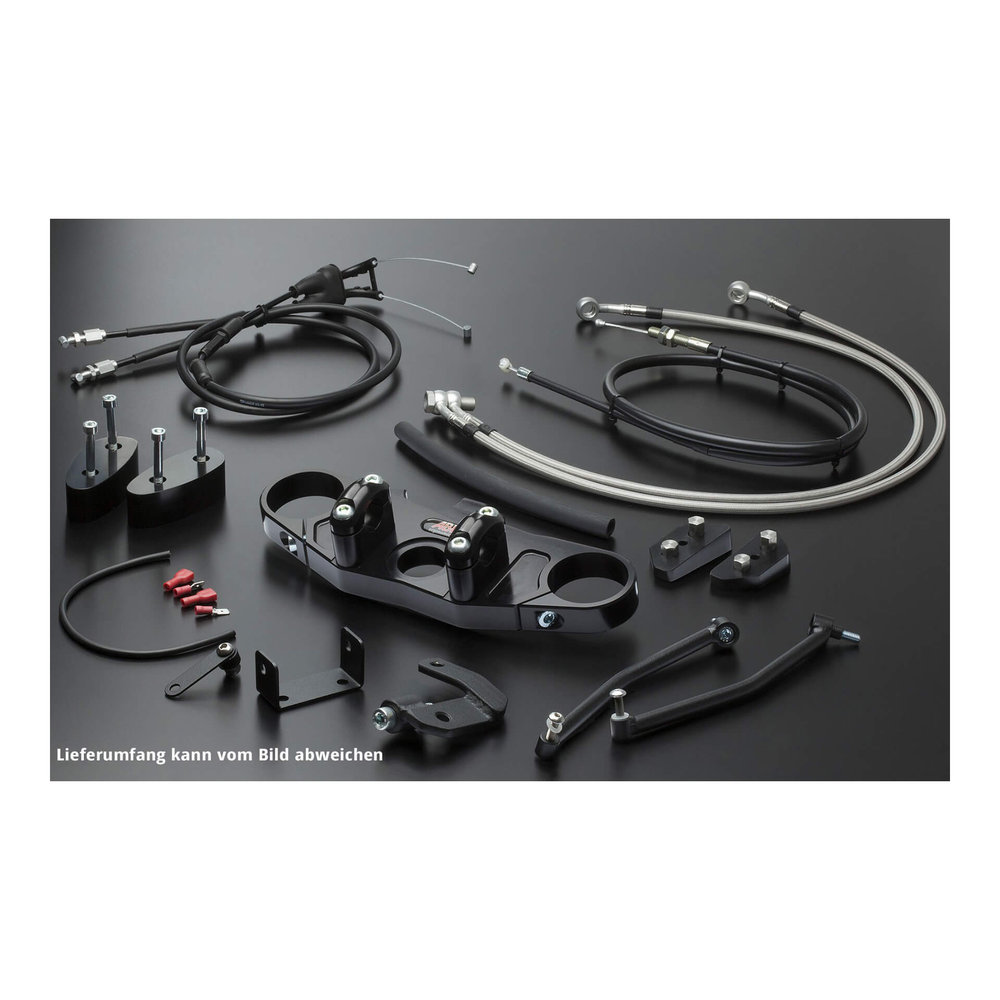 ABM Superbike Kit GSX-R 1000, 03-03, black, transparent/silver