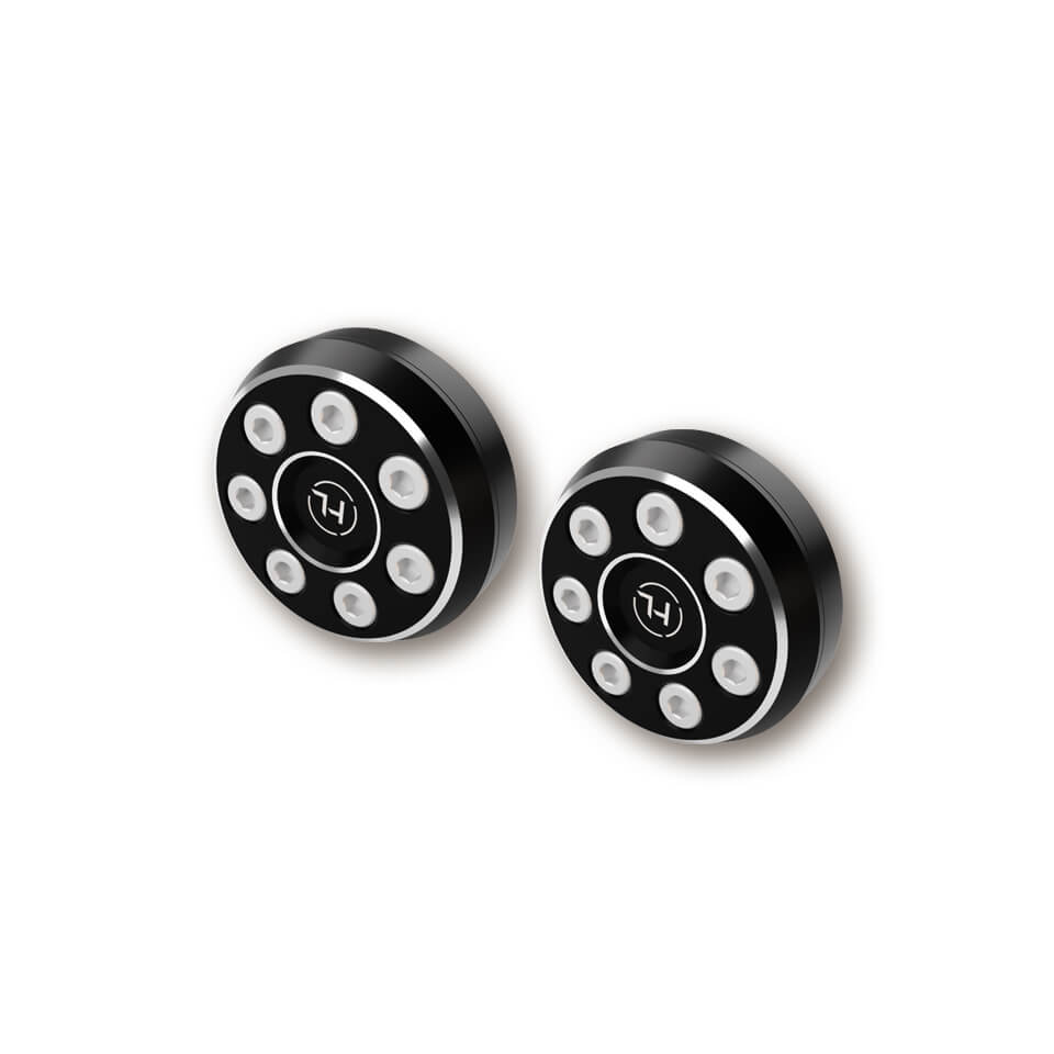 HIGHSIDER CONERO TYPE 1 Bar End Weights, black, Size 10 mm, black, Size 10 mm