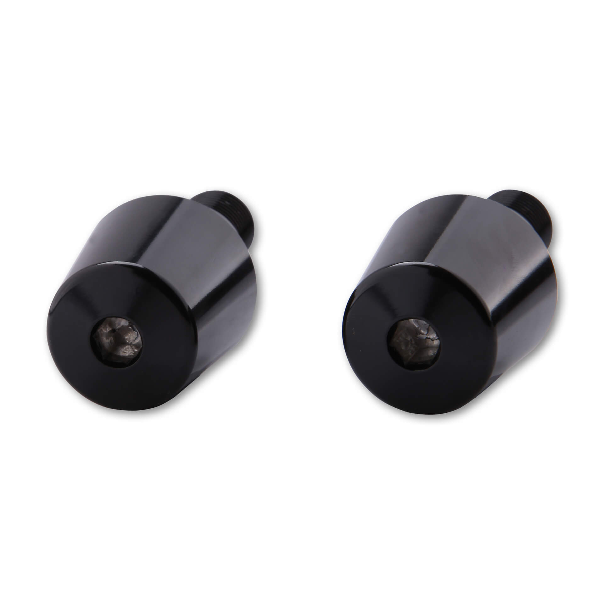 SHIN YO OEM-STYLE Bar End Weights for various YAMAHA, black, black