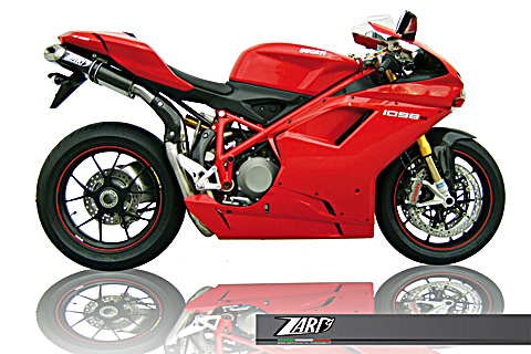 ZARD Rear silencer PENTA DUCATI 848/1098/1198 R/S