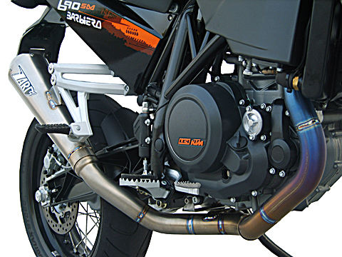ZARD 完整系统 KTM 690 SM，不锈钢和 Cat。