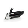 Preview image for IXIL Hyperlow black XL stainless steel muffler for Honda CBR 500 R / CB 500 F, 19- (PC62,PC63) (Euro4+Euro5)