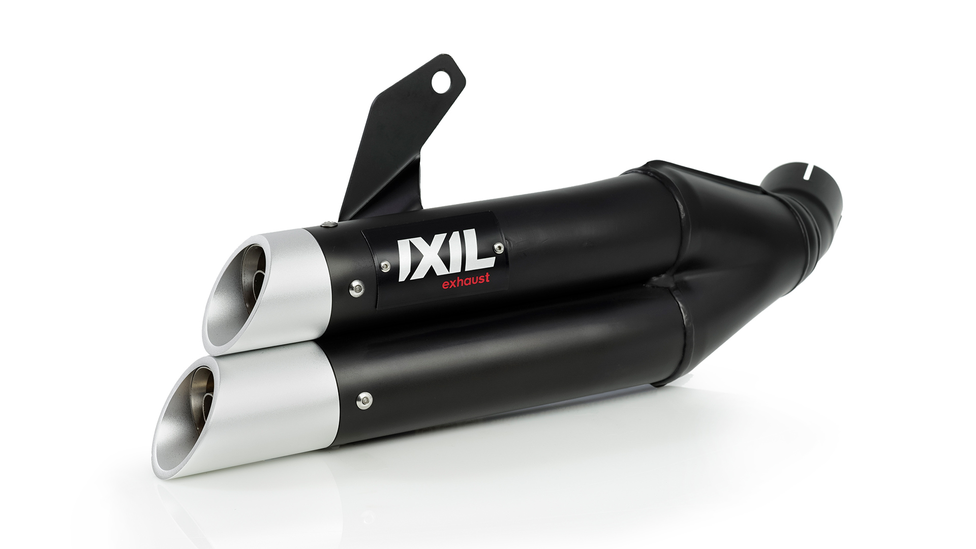 IXIL Rear silencer Hyperlow black XL, Versys 1000, 12-, silver, silver