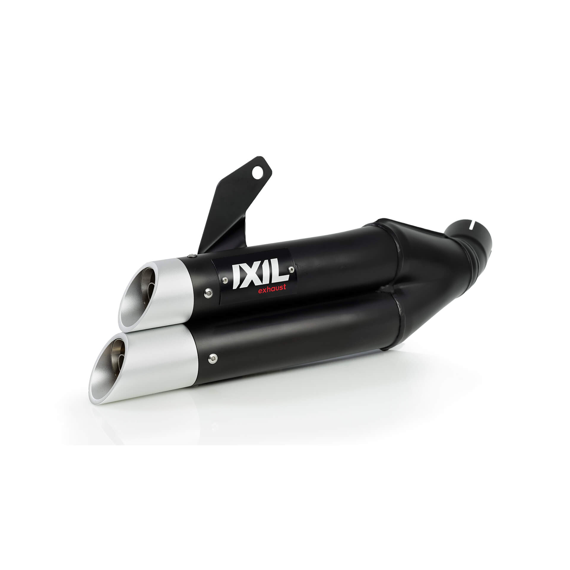 IXIL Rear muffler Hyperlow black XL, ER 6 F, 06-, ER 6 N, 05-11, Versys 650, 06-14, black