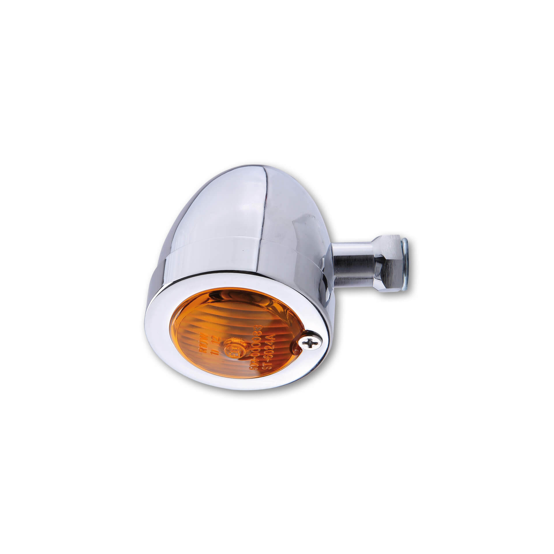 SHIN YO Turn signal BULLET FLAT, silver, silver