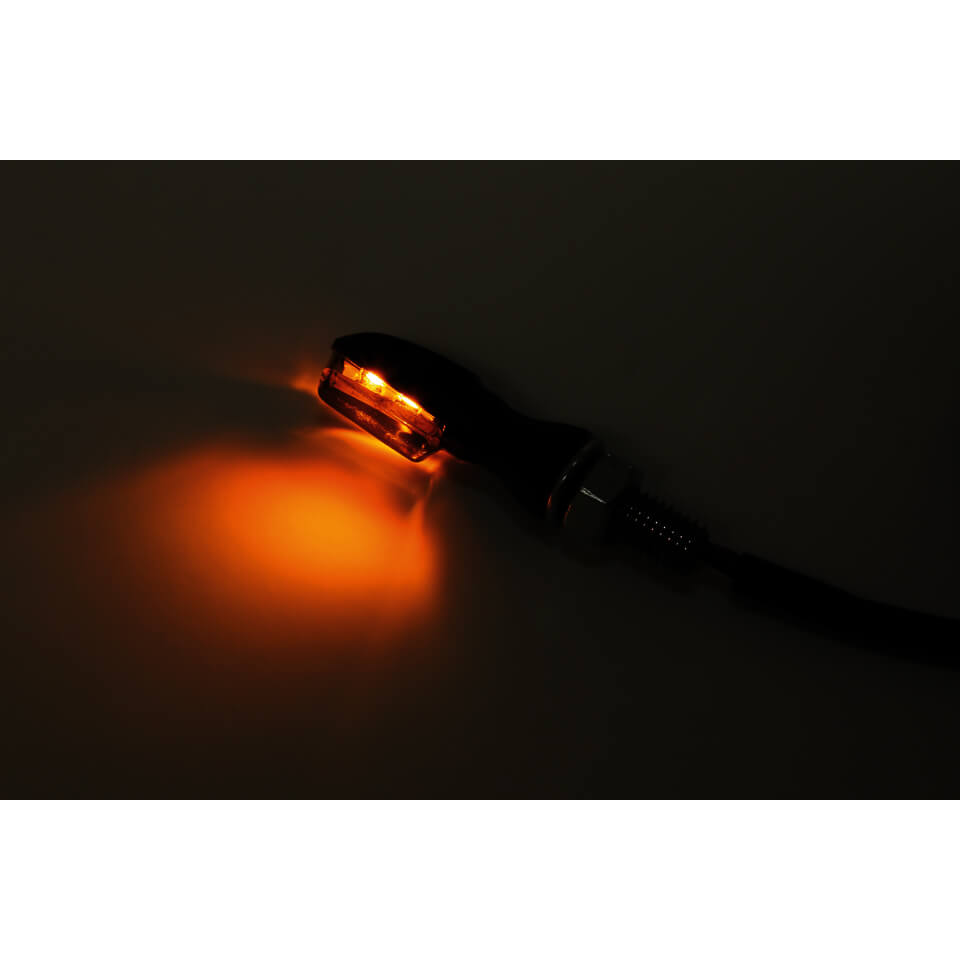 SHIN YO SPARK LED turn signal, black, black