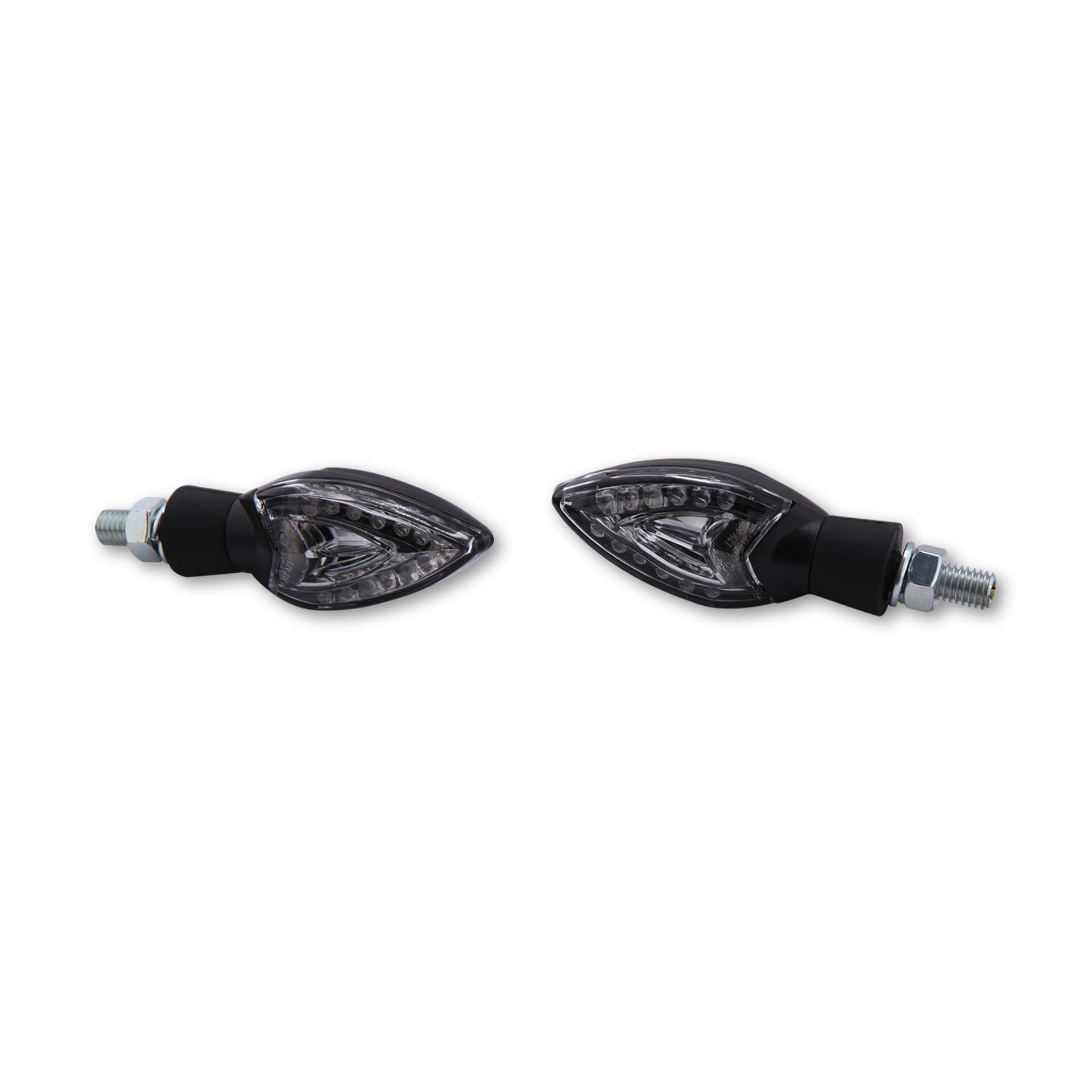 SHIN YO LED turn signal SPADES, black, black