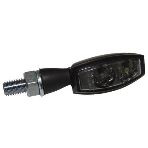 HIGHSIDER LED indicator/position light BLAZE, black, tinted