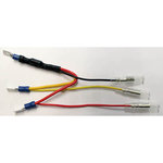 SHIN YO Odpor s adaptérovým kabelem pro LED zadní světla, 6,3 mm plochý konektor