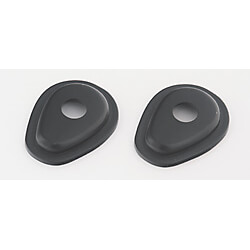SHIN YO Indicator mounting plates, INDY SPACER ISY 2, black, black