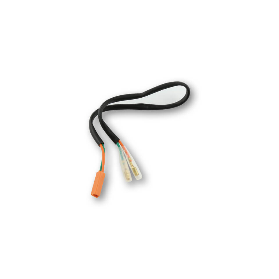 Câble adaptateur HIGHSIDER pour mini indicateurs, Honda + Kawa