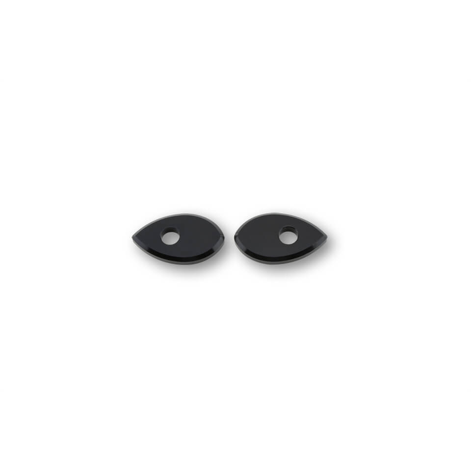 SHIN YO Alu mounting plates INDY SPACER for HONDA, Set, black, black