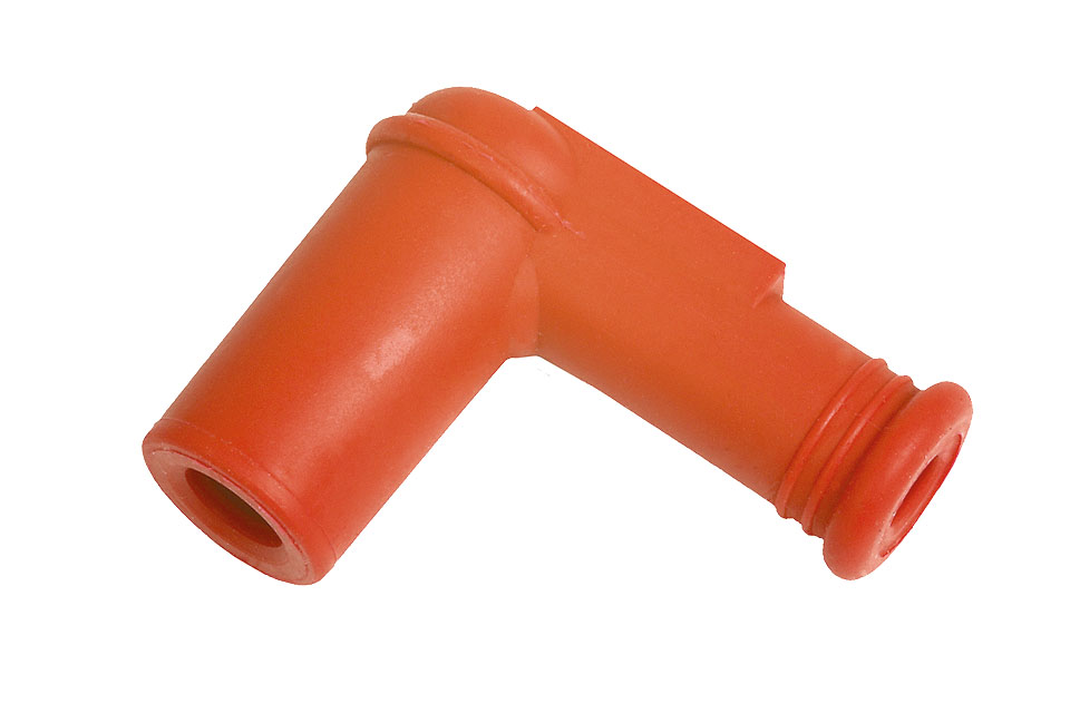 CHAMPION Plug connector PRO 5M, 90 degrees, with resistor, screwed ZK ends