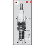 CHAMPION Spark plug RA6HC/OE083