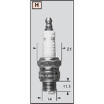 Champion Vela de ignição RH10C/CCH854