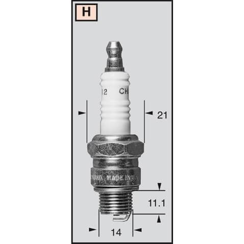 CHAMPION Tændrør RH10C/CCH854