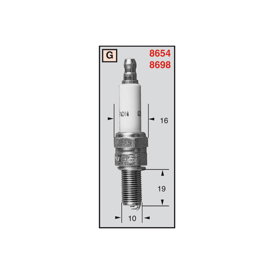 CHAMPION Spark plug RG4PHP OE122