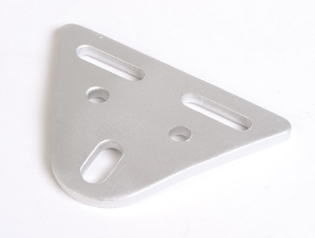 Holder additional headlight, silver, silver