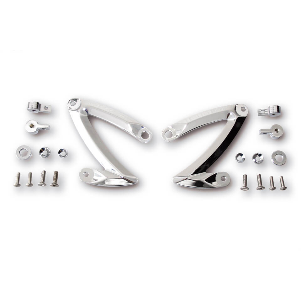 HIGHSIDER Z-STYLE lamp holder, silver, silver