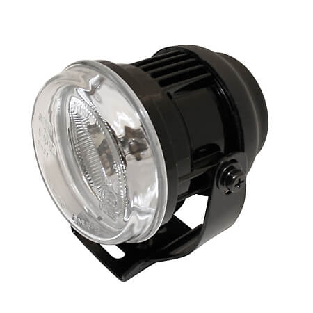 SHIN YO Driving lamp, round, black, black