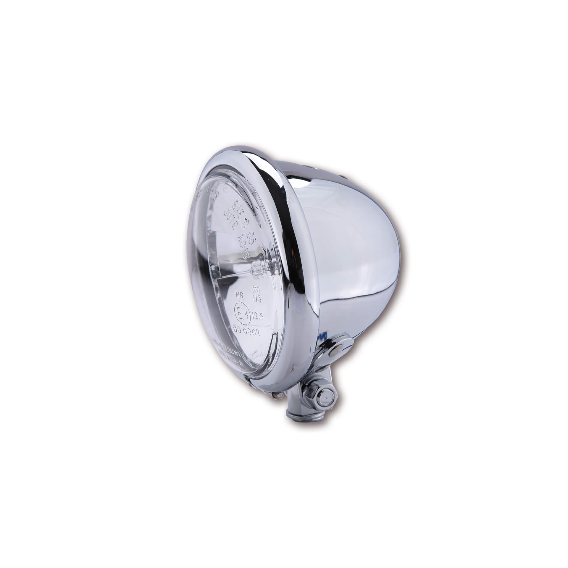 SHIN YO 4 1/2 inch spotlight Bates style, silver, silver