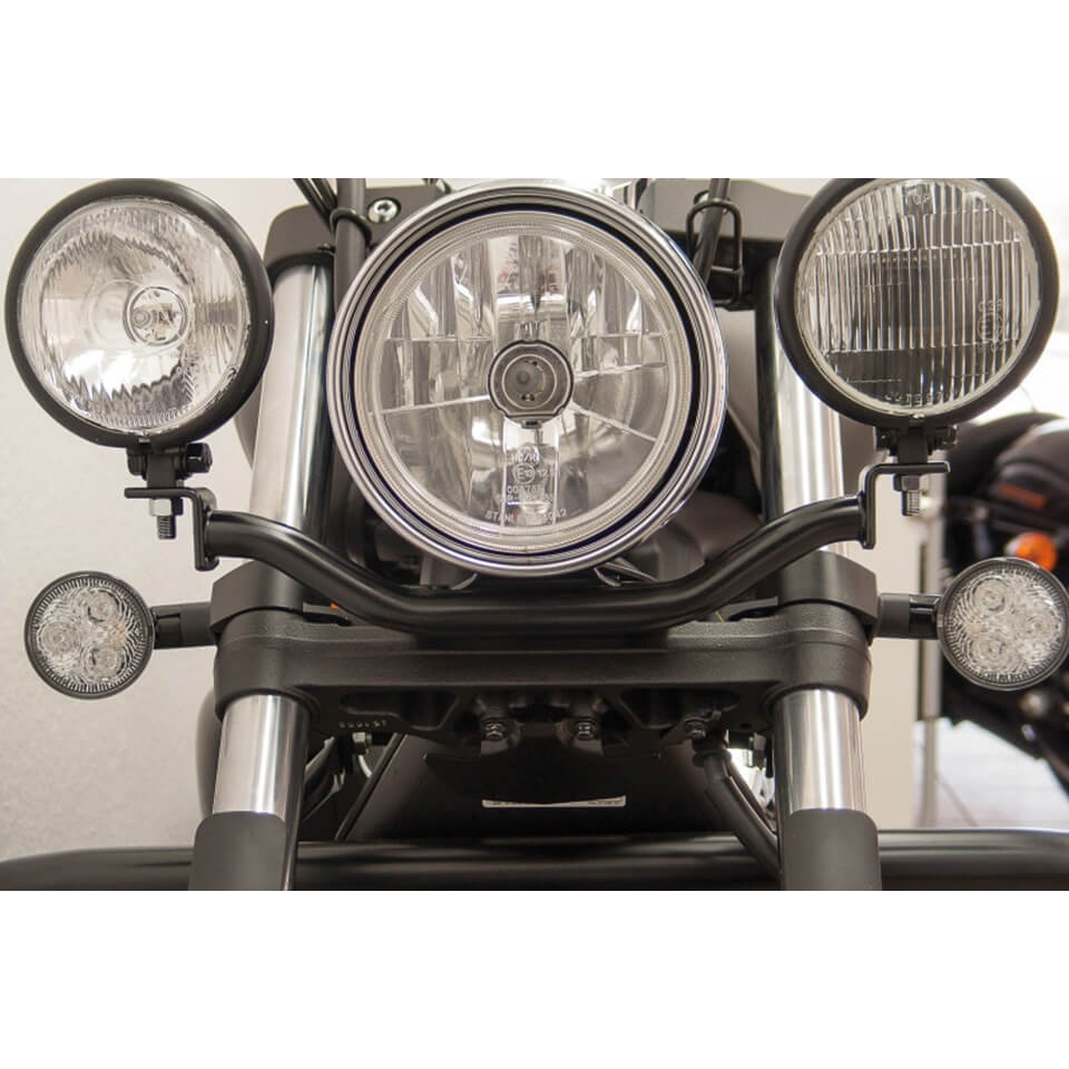 FEHLING Lampenhalter für Zusatzscheinwerfer, schwarz, YAMAHA XVS 1300  Custom (VP36), 14- - günstig kaufen ▷ FC-Moto
