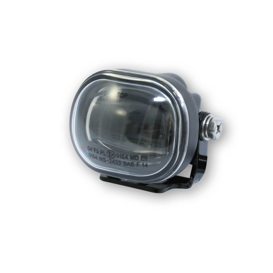 HIGHSIDER Nebelscheinwerfer LED-MICRO, rechteckig, schwarz - günstig kaufen  ▷ FC-Moto