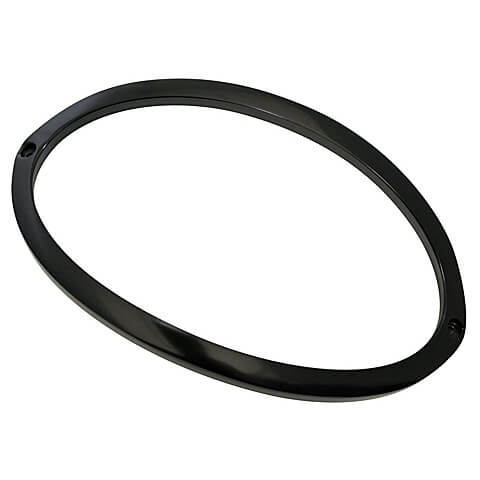 HIGHSIDER Replacement frame for headlights IOWA, black, black