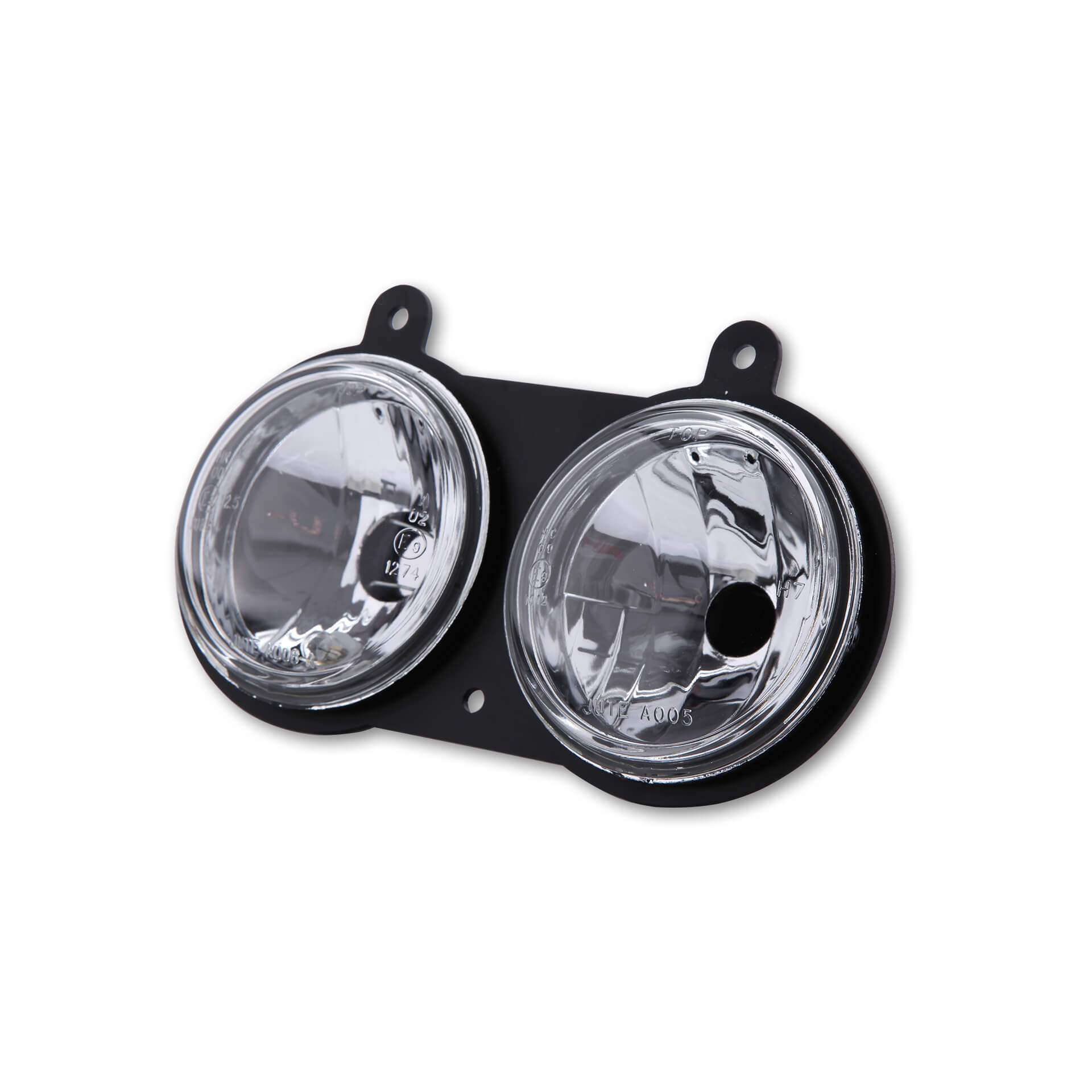 SHIN YO Mounting frame with 2x 90mm inserts, black, black