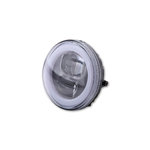 HIGHSIDER LED interruptor de faro principal TIPO 9, redondo, 4 3/4 pulgadas, con anillo de luz de estacionamiento