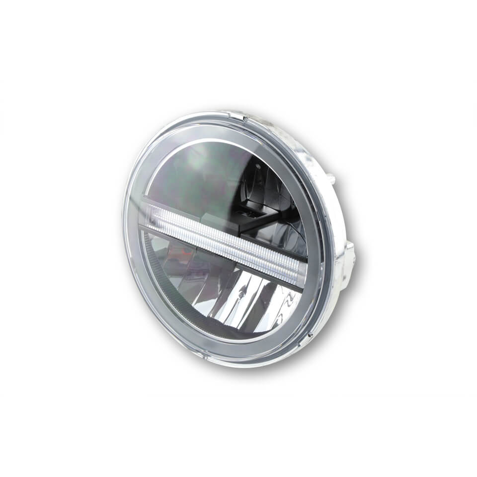 HIGHSIDER LED main headlight insert TYPE 6 with TFL, round, 5 3/4 inch