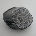 SHIN YO LED achterlicht, getint glas en chromen reflector, voor veel HD-modellen 1973-1998