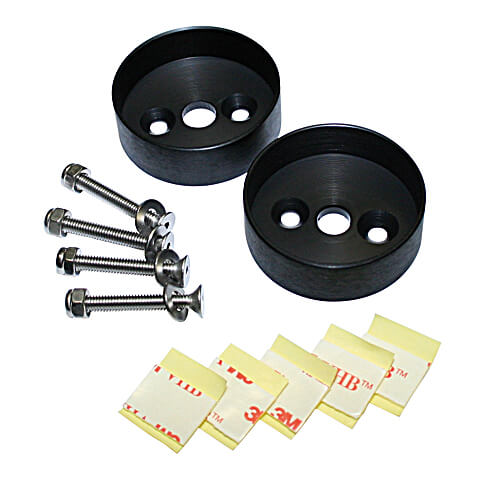 HIGHSIDER Alu housing for COLORADO LED units, black, black